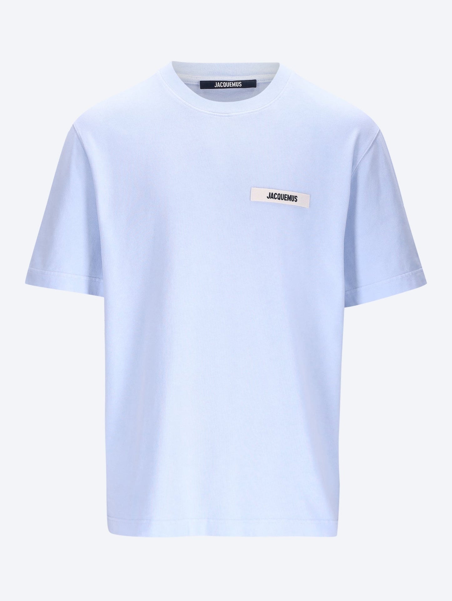 JACQUEMUS T-Shirt Gros Grain Bleu Ciel