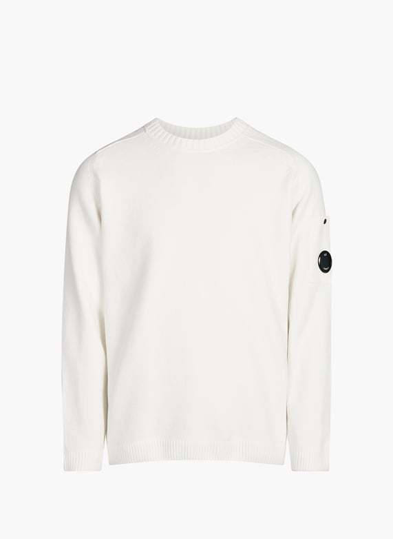 CP Company Crewneck Blanc Reconditionné