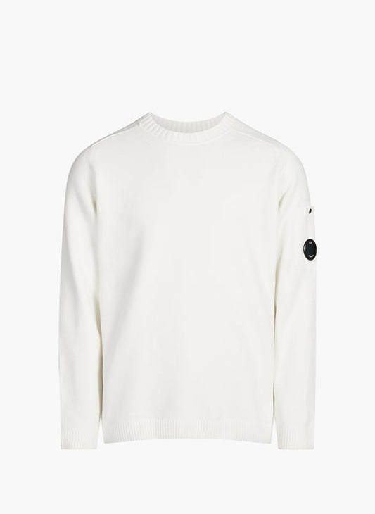 CP Company Crewneck Blanc Reconditionné