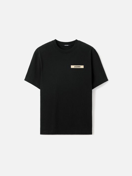 JACQUEMUS T-Shirt Gros Grain Noir