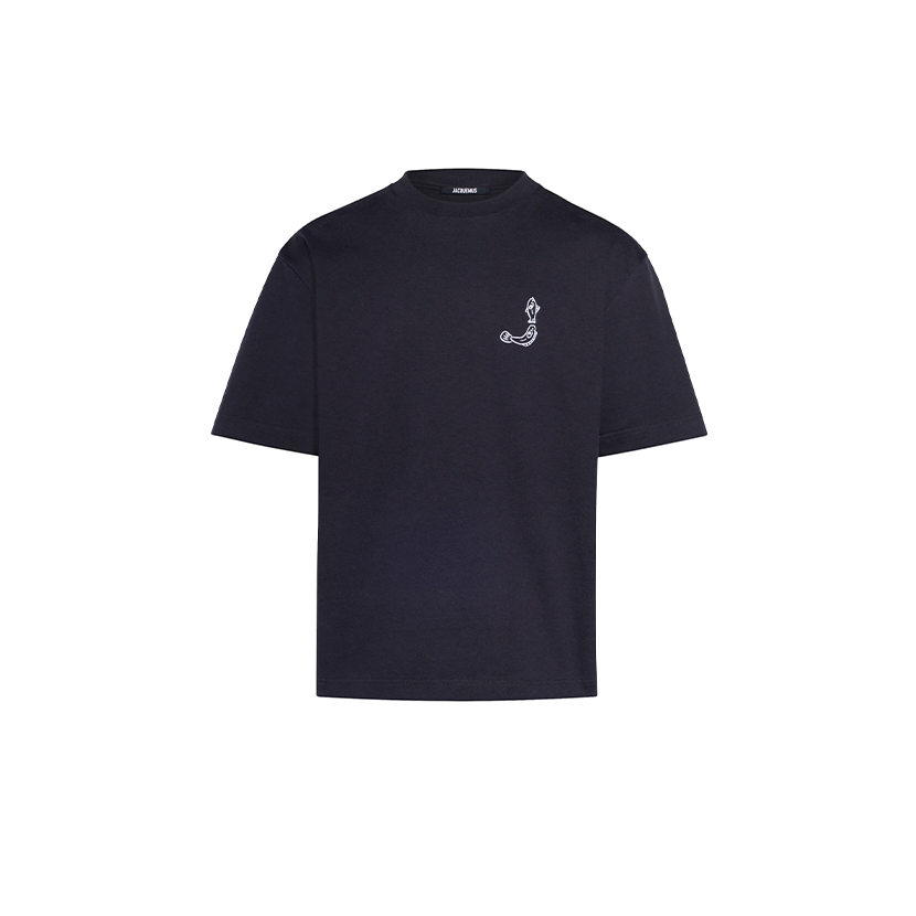 JACQUEMUS - Le T-Shirt Merù Bleu Marine