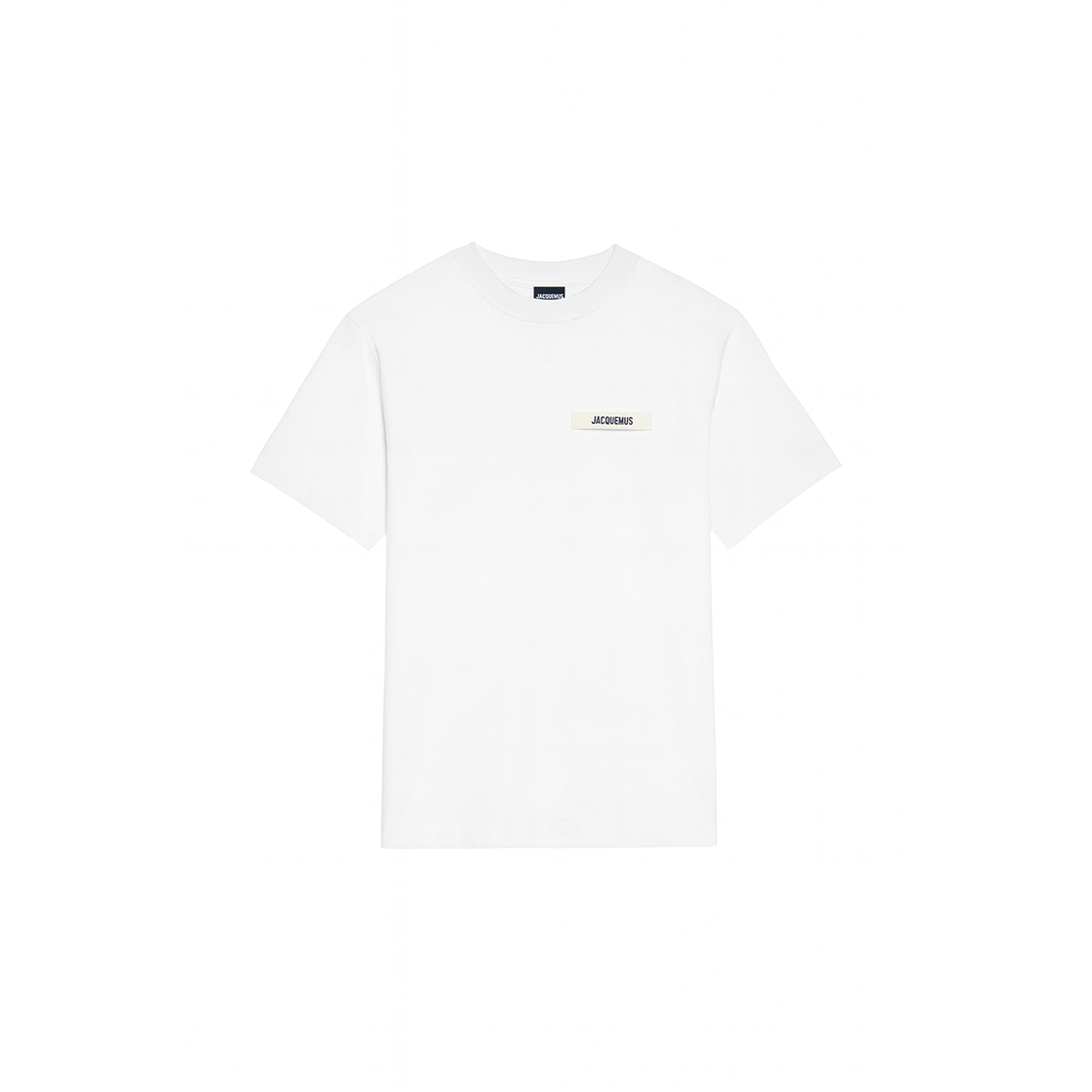 JACQUEMUS - Le t-shirt Gros Grain Blanc