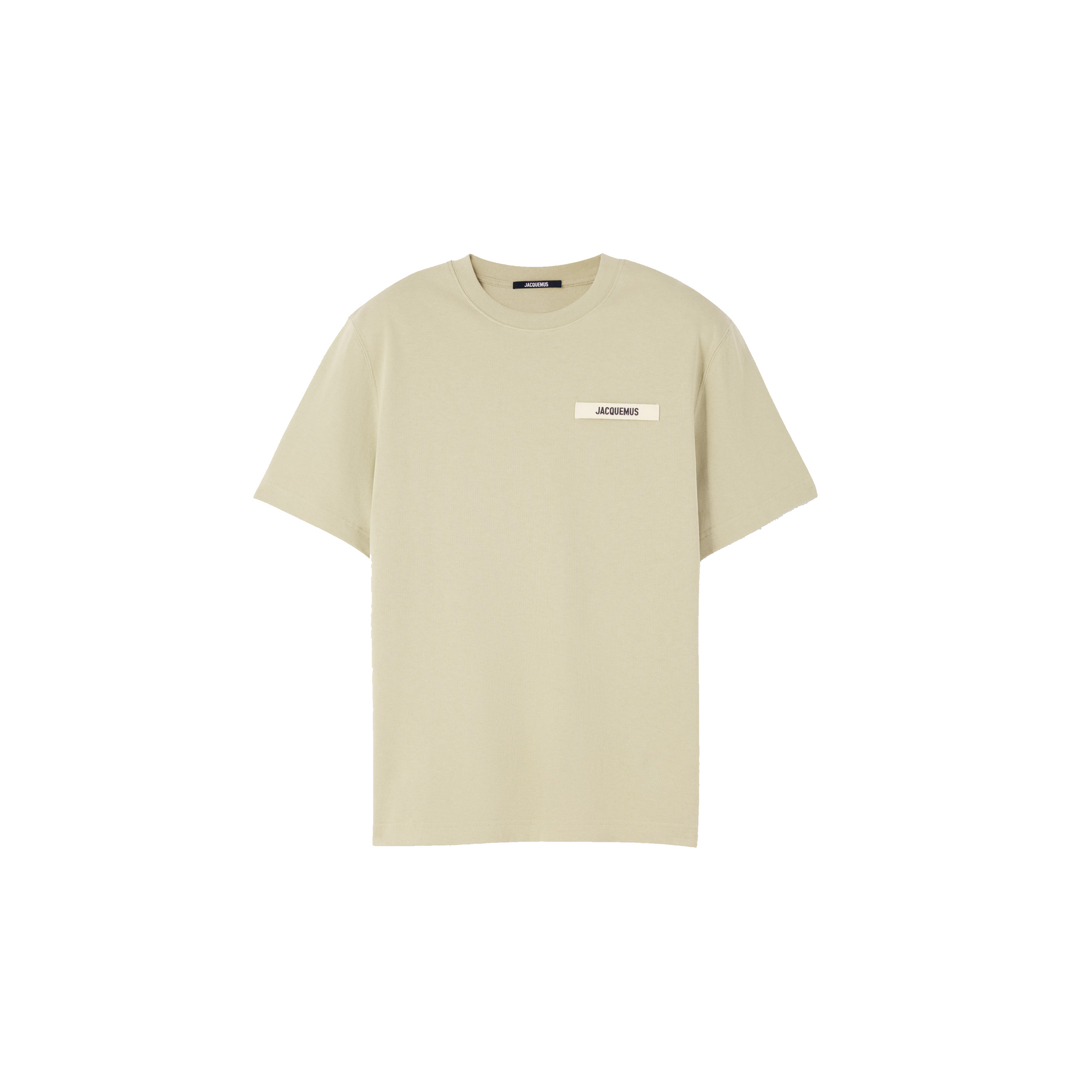 JACQUEMUS - Le T-Shirt Gros Grain Light Khaki