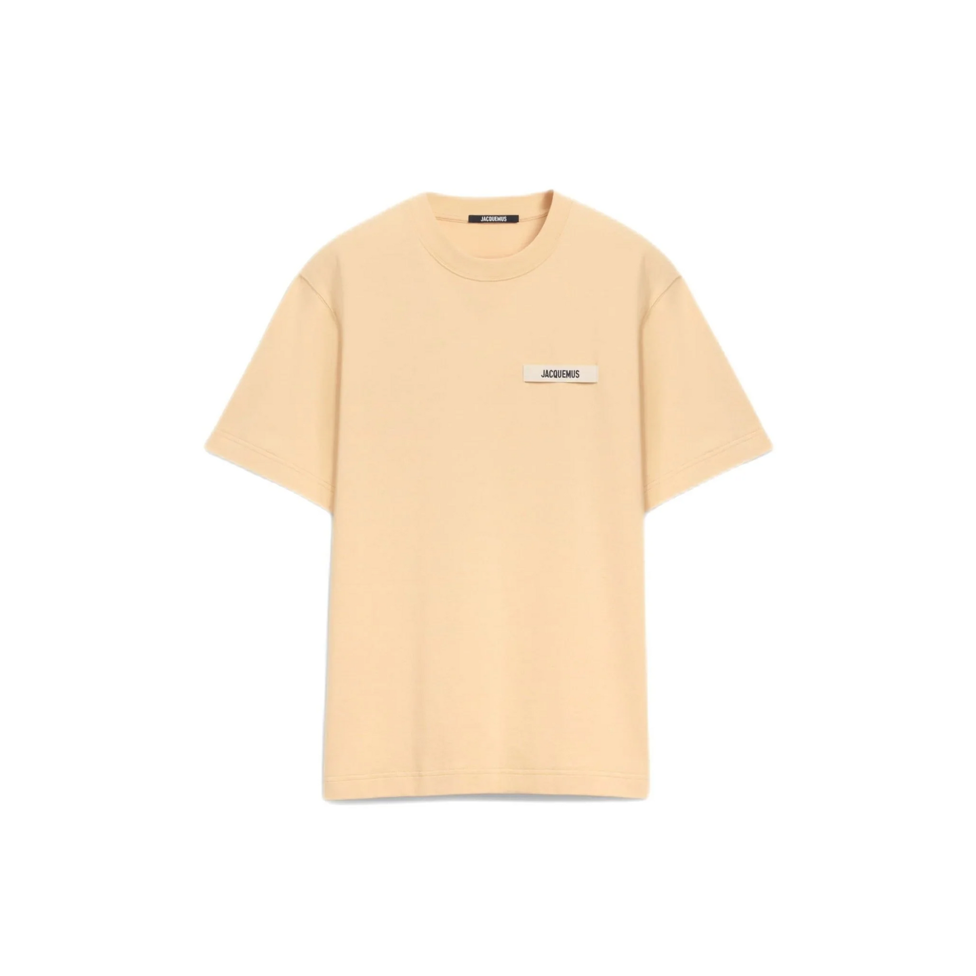 JACQUEMUS - Le T-Shirt Gros Grain Peach