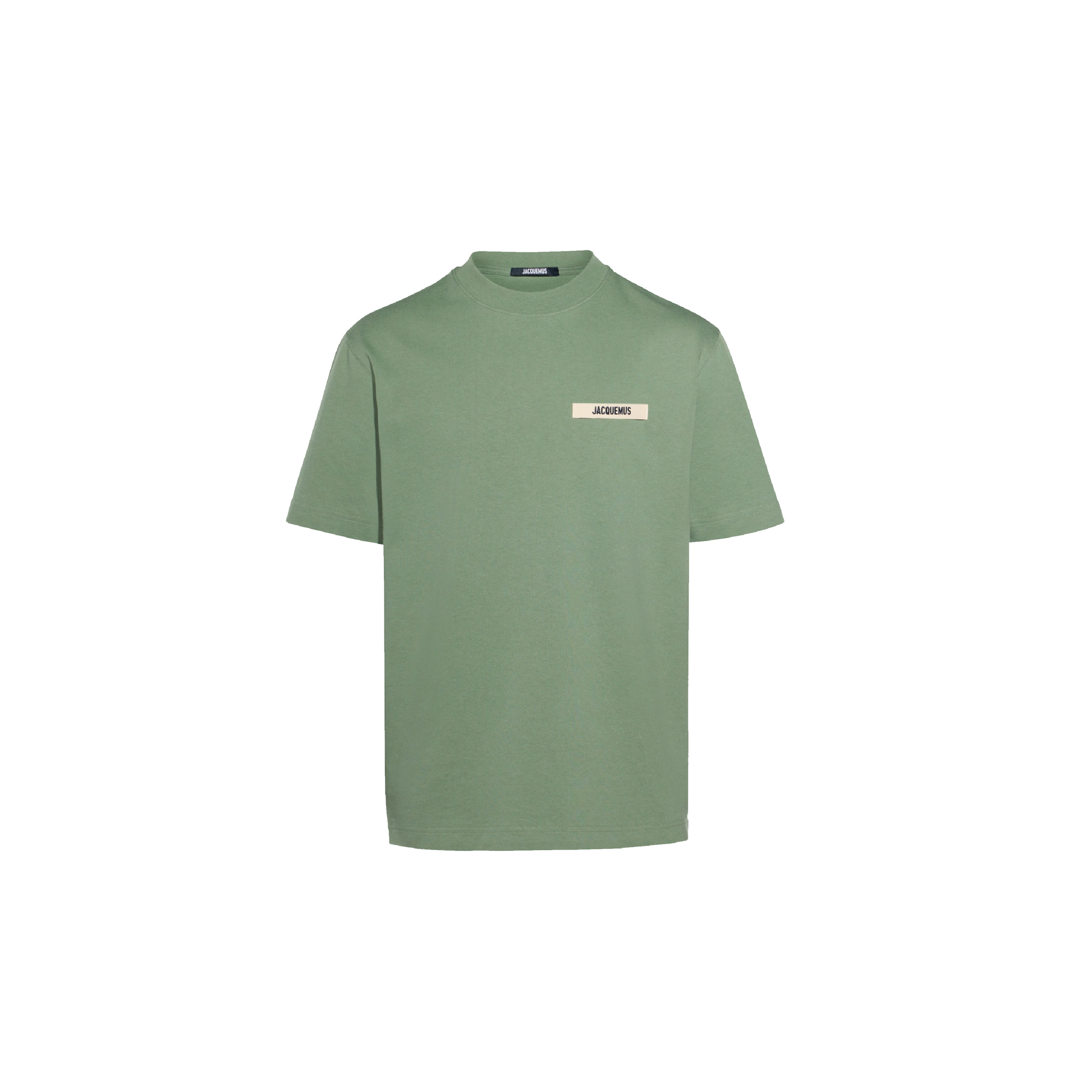 JACQUEMUS - Le T-Shirt Gros Grain Vert Clair