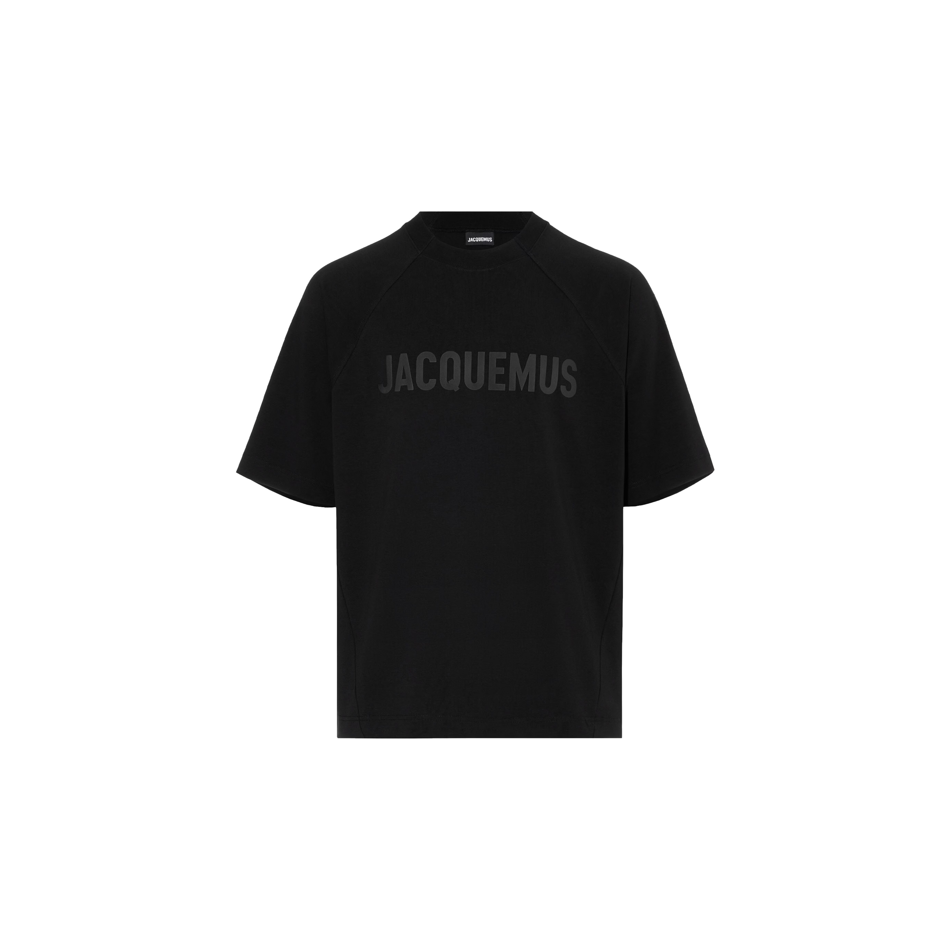 JACQUEMUS - Le T-Shirt Typo Black
