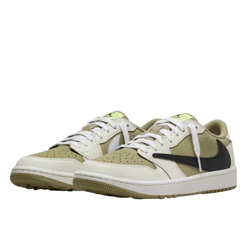 Air Jordan 1 Retro Low Golf Travis Scott Neutral Olive