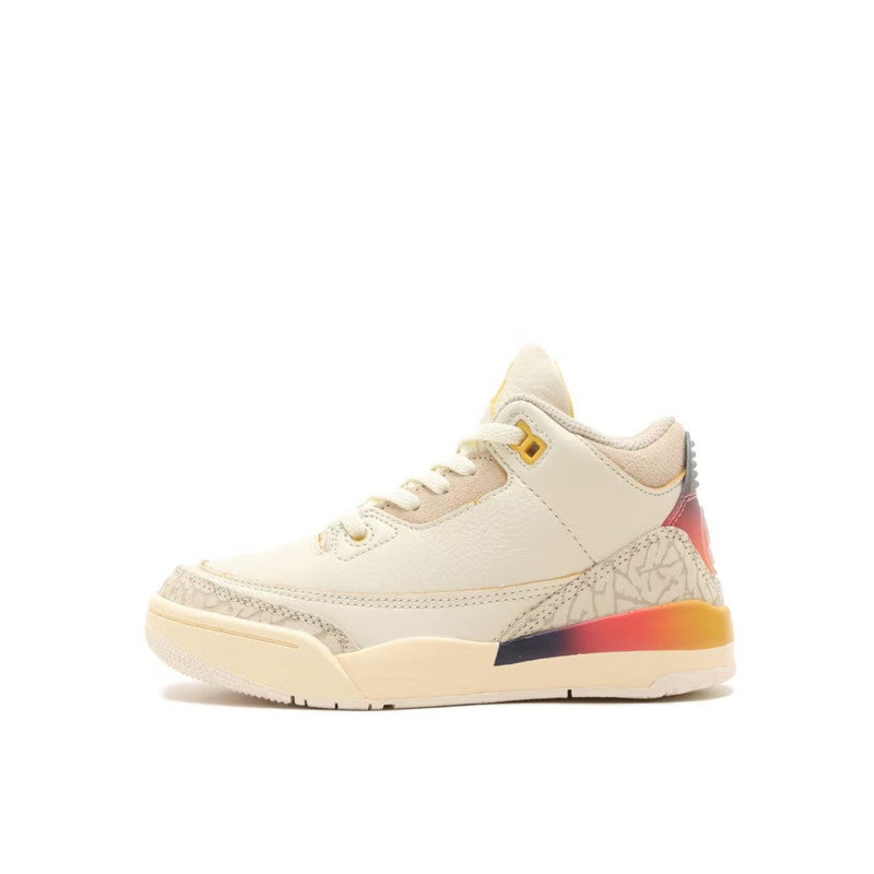 Air Jordan 3 Retro SP J Balvin Medellín Sunset Enfants et Bébés