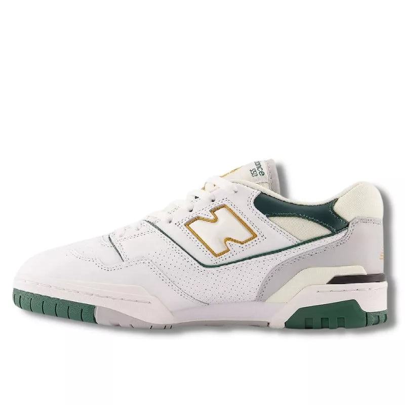 New Balance 550 White Nightwatch Green