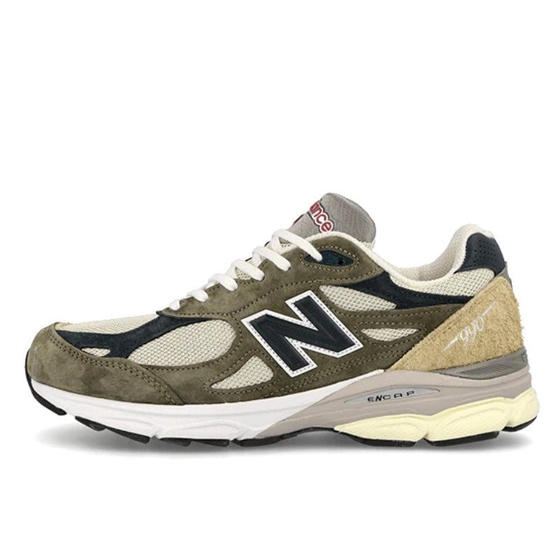 New Balance 990 v3 Made In USA Green Cream