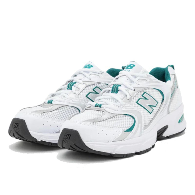 New Balance MR 530 White Silver Metallic Green