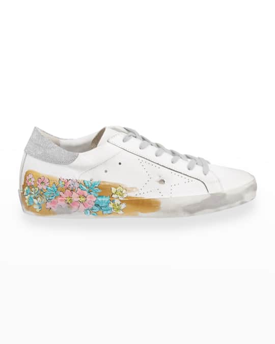 GOLDEN GOOSE Superstar Flower RECONDITIONNÉ NO BOX