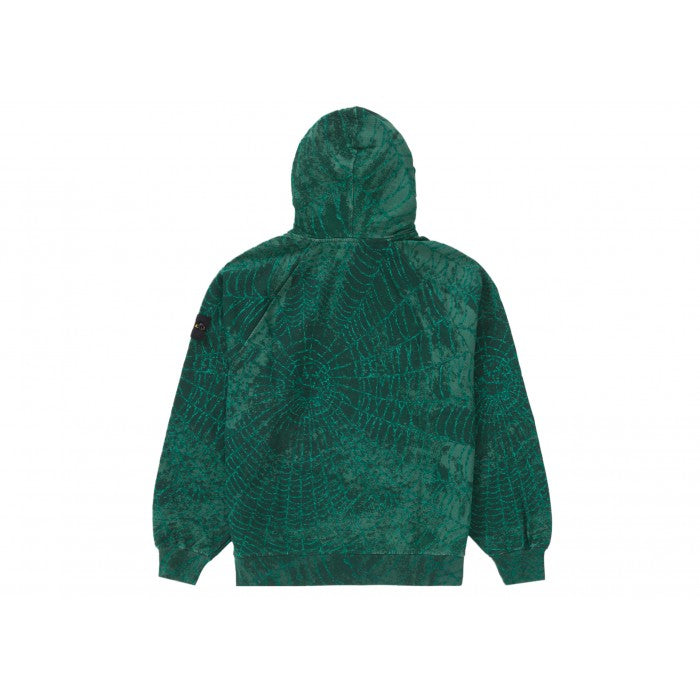 STONE ISLAND X SUPREME Hoodie Green