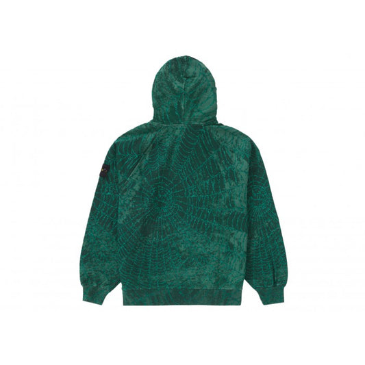 STONE ISLAND X SUPREME Hoodie Green