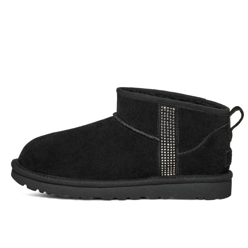 UGG Classic Ultra Mini Bling Black