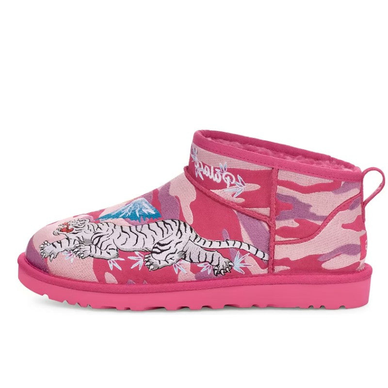 UGG Classic Ultra Mini Boot Palace Pink Camo