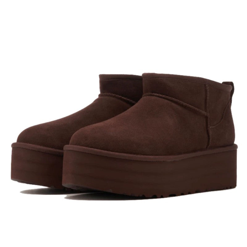 UGG Classic Ultra Mini Platform Burnt Cedar