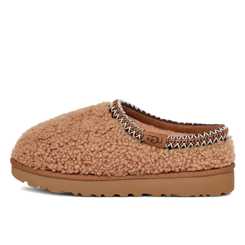 UGG Tasman Maxi Curly Slipper Chestnut