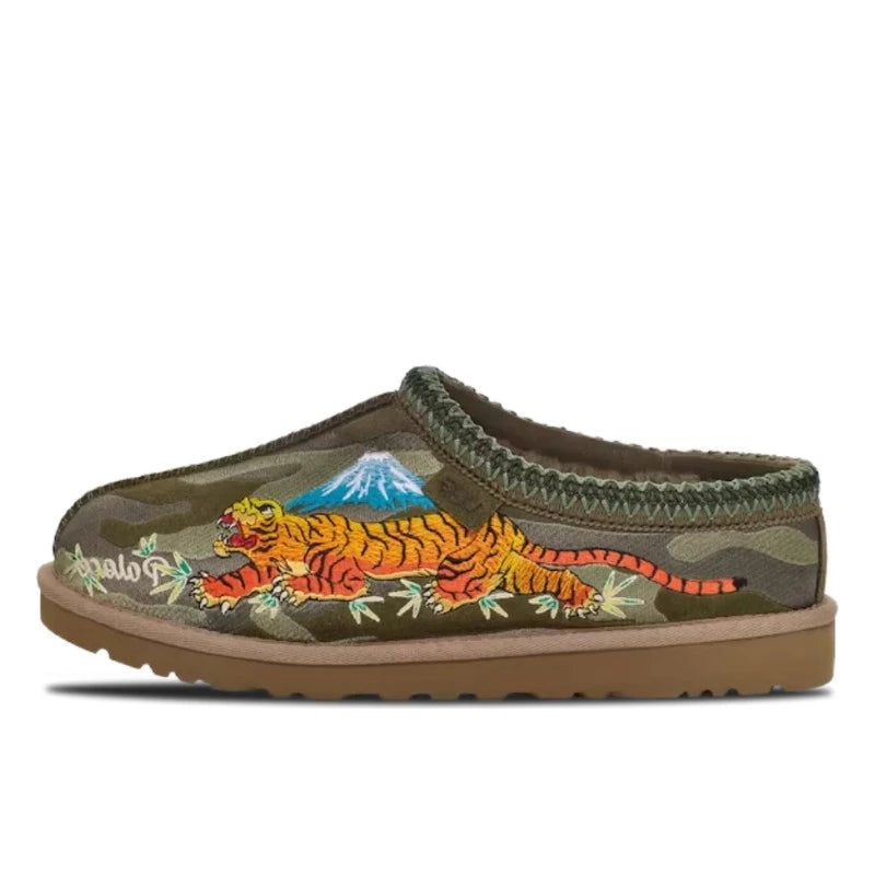 UGG Tasman Slipper Palace Burnt Olive Camo